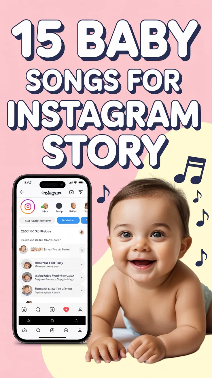 🎵 15 Baby Songs For Instagram Story