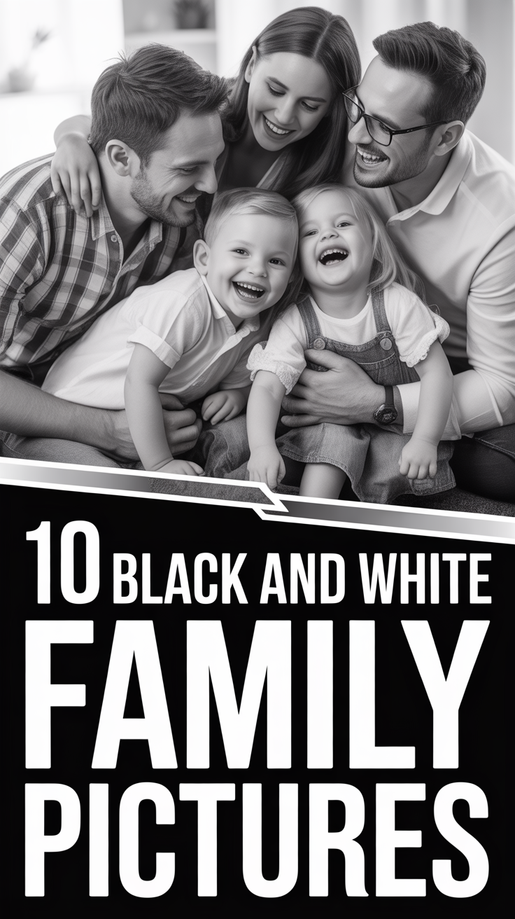 📸 10 Black And White Family Pictures