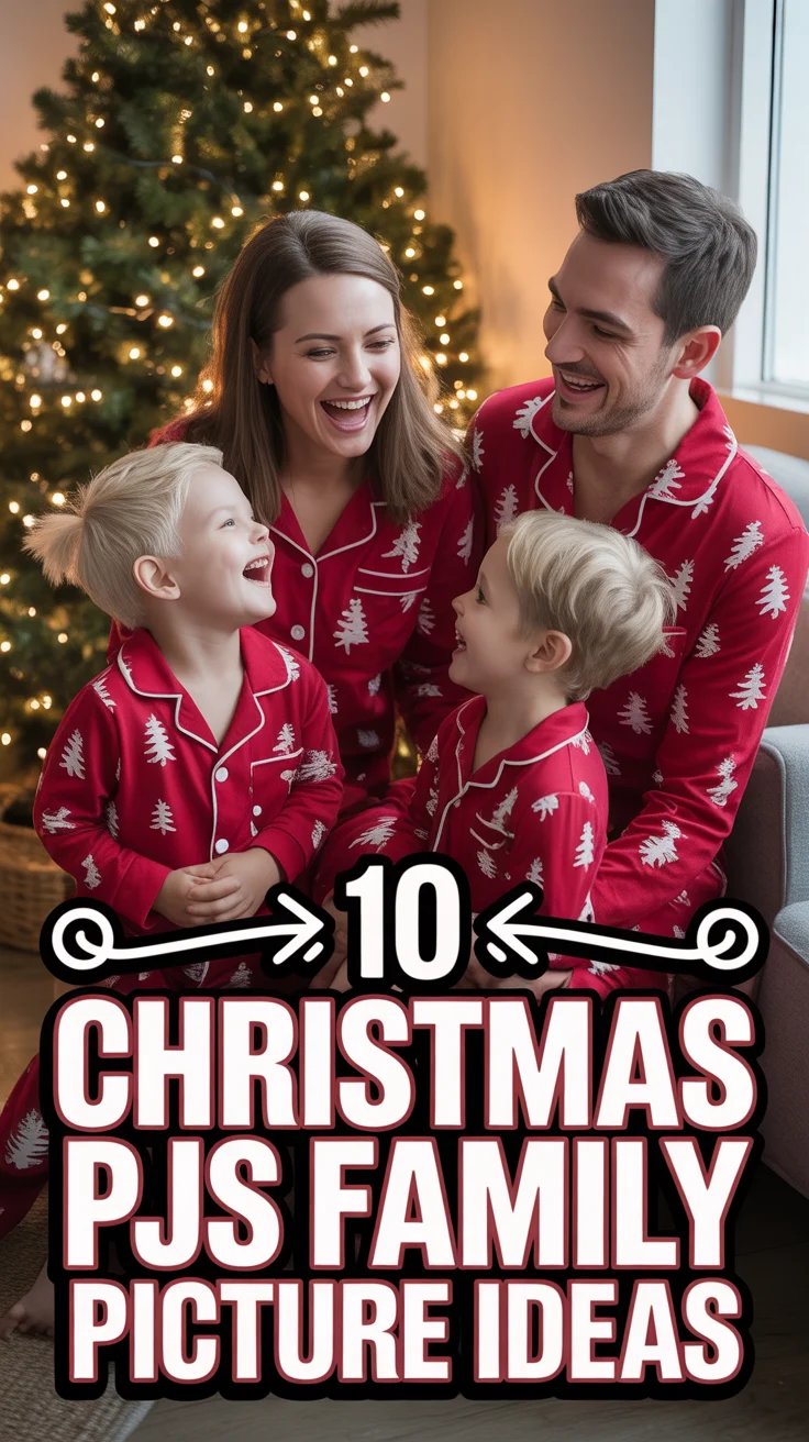 🎄 10 Christmas PJS Family Picture Ideas