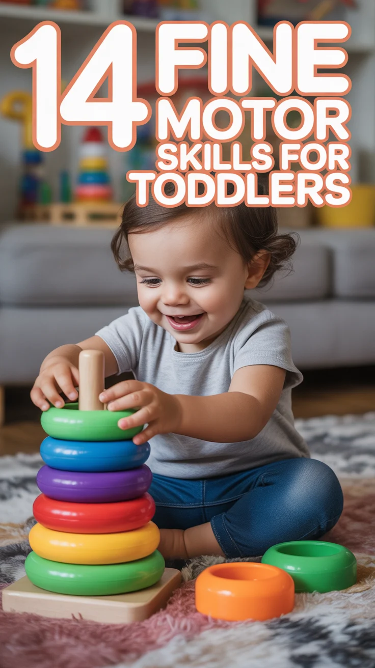 💪 14 Fine Motor Skills For Toddlers