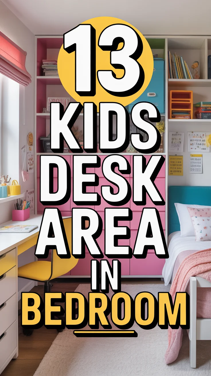 📚 13 Kids Desk Area In Bedroom