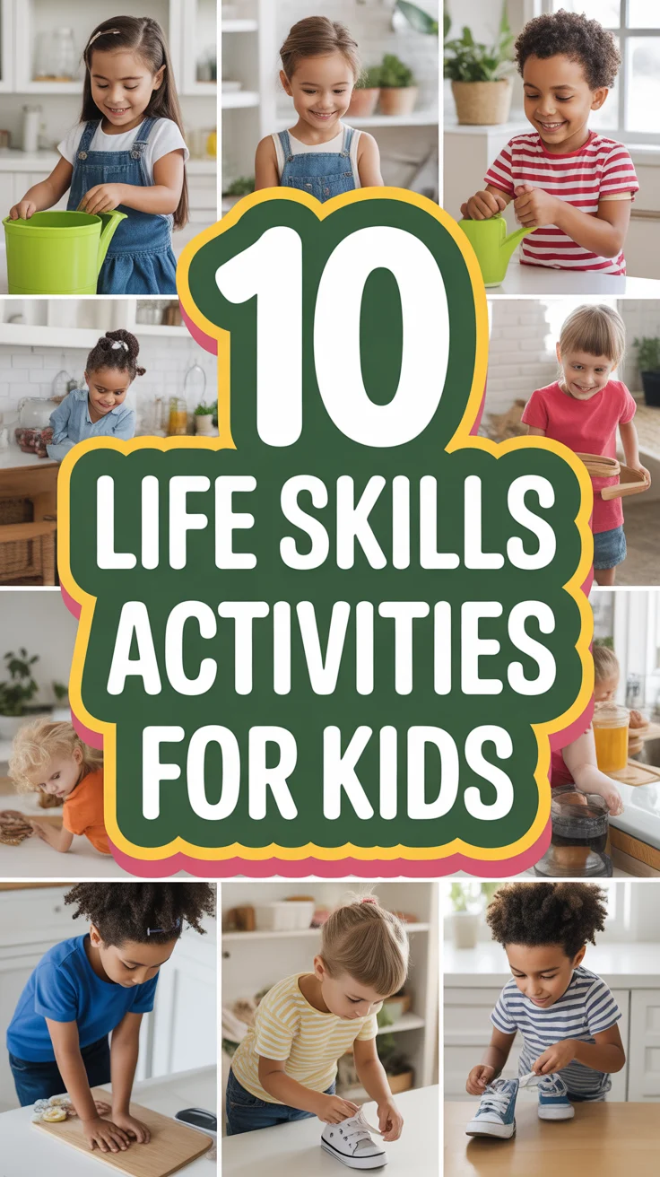 ⚙️ 10 Life Skills Activities For Kids