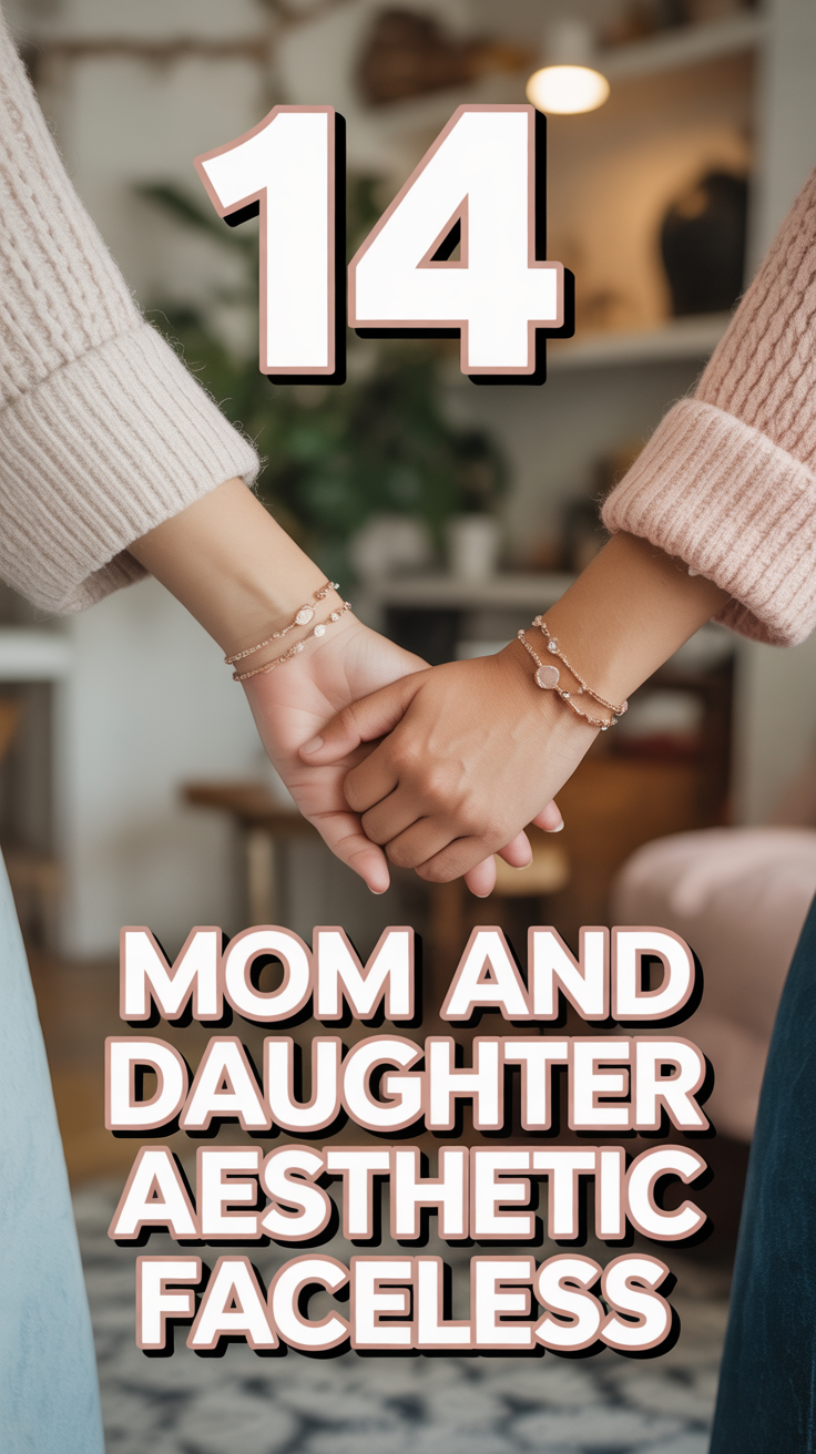 ❤️ 14 Mom And Daughter Aesthetic Faceless