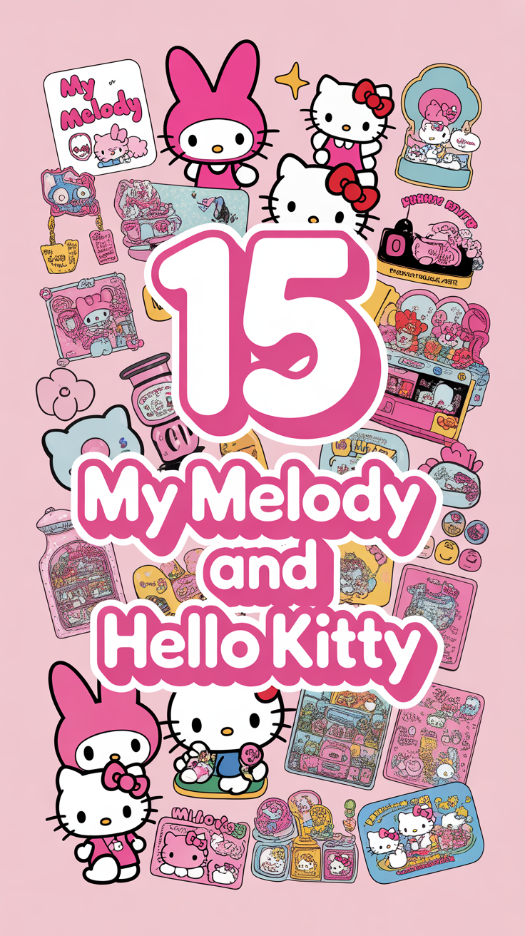 🎀 15 My Melody And Hello Kitty