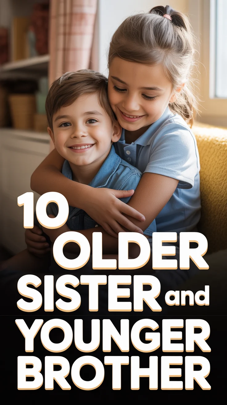 🥰 10 Older Sister And Younger Brother