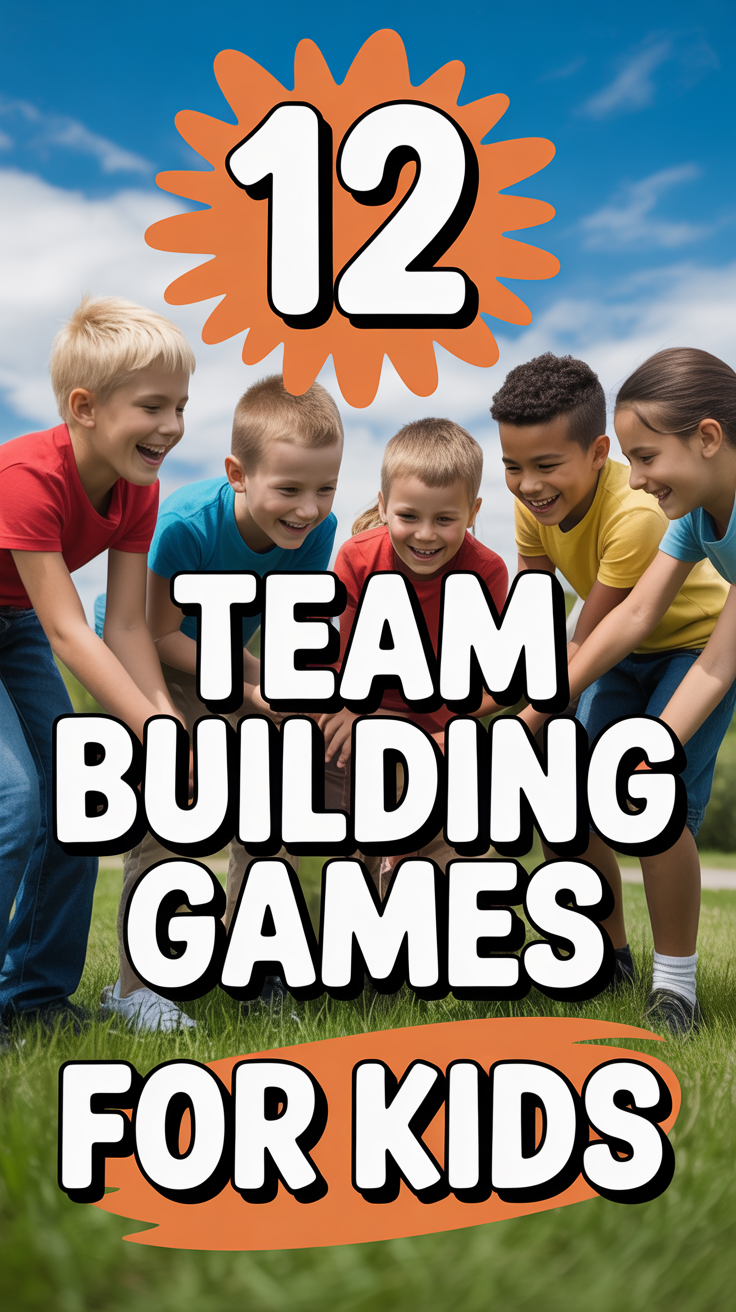 🥳 12 Team Building Games For Kids