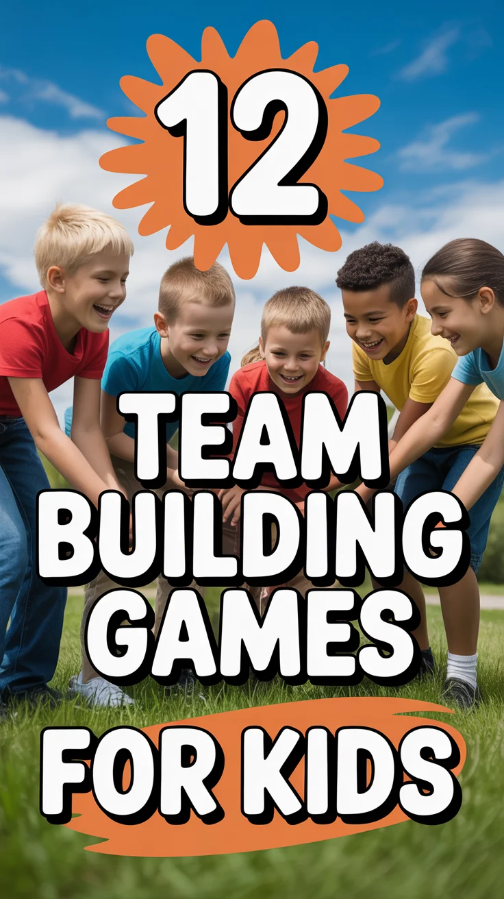 🥳 12 Team Building Games For Kids