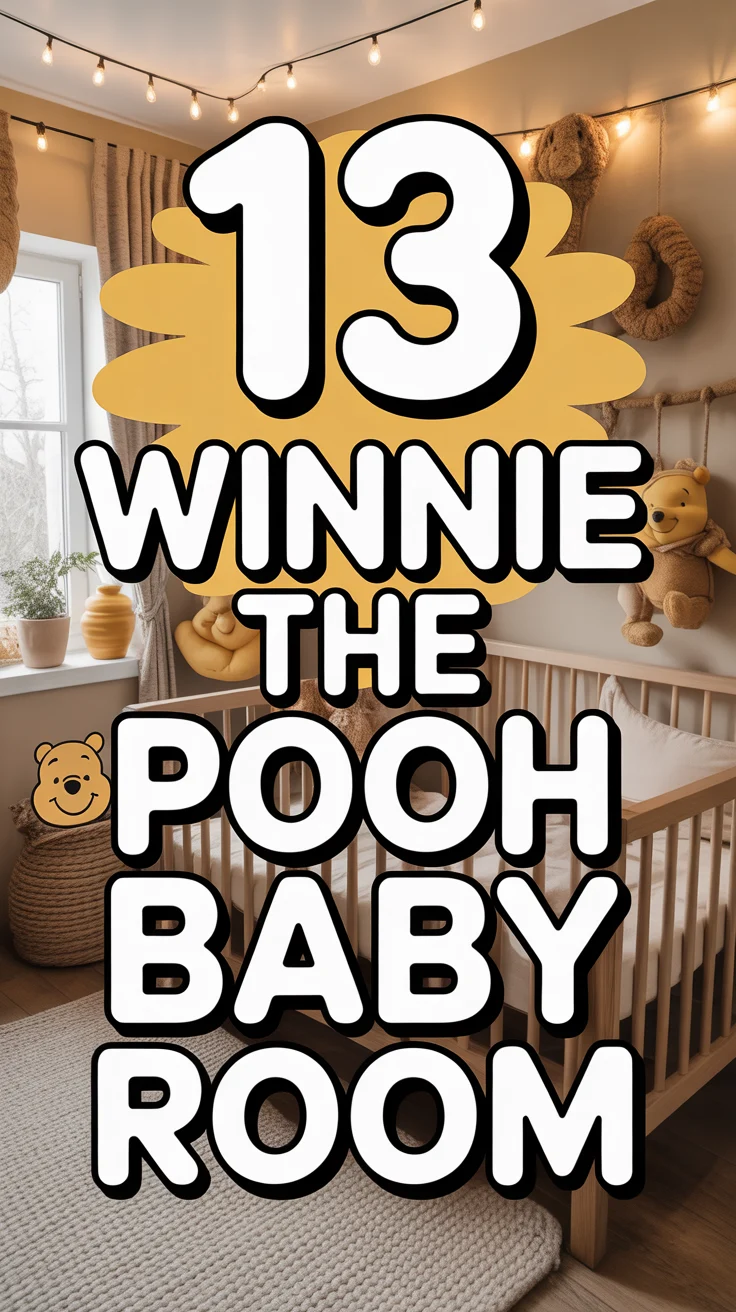 🐻 13 Winnie The Pooh Baby Room