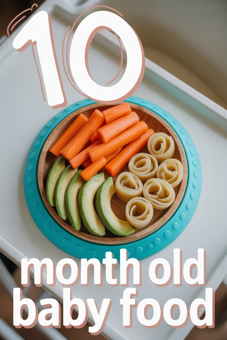 🥣 10 Month Old Baby Food