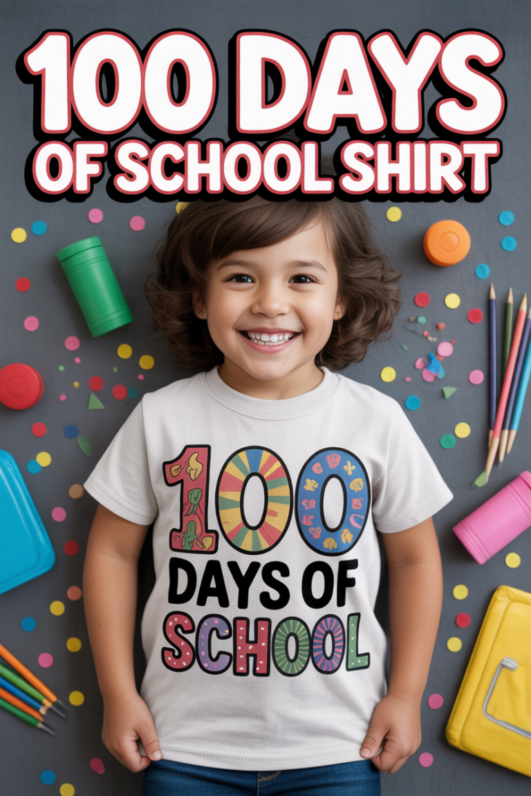 💯 100 Days Of School Shirt