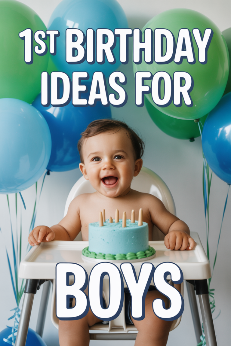 👶 1st Birthday Ideas For Boys
