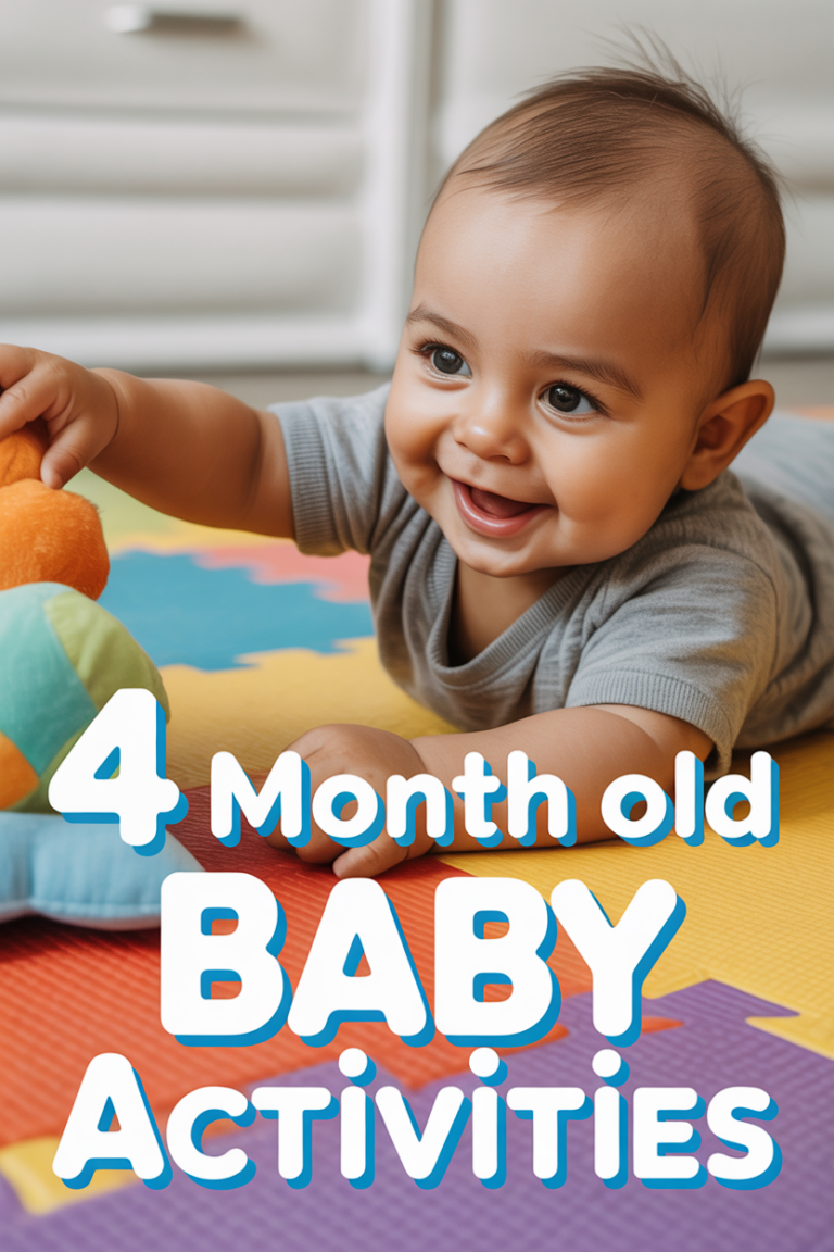 👶 4 Month Old Baby Activities