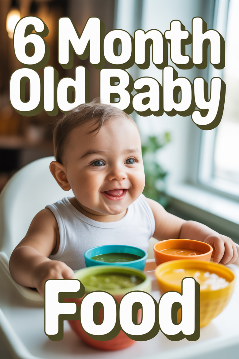 🥑 6 Month Old Baby Food