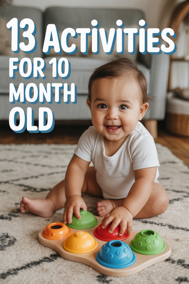 👶 13 Activities For 10 Month Old