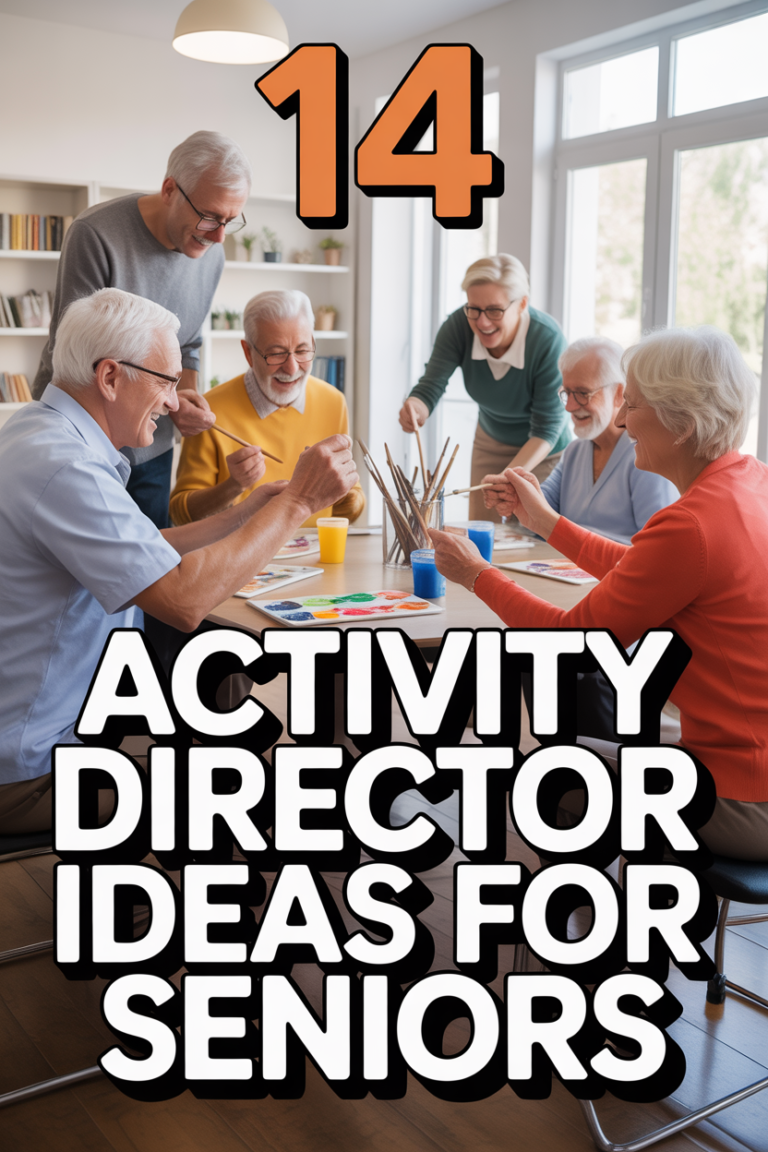 🎨 14 Activity Director Ideas For Seniors