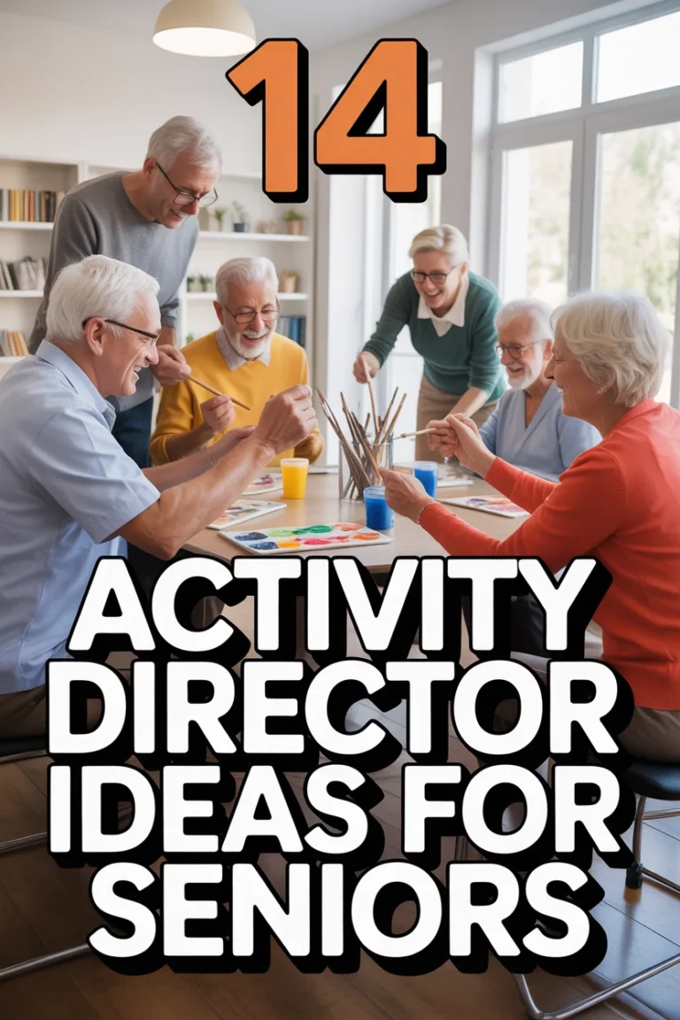 🎨 14 Activity Director Ideas For Seniors