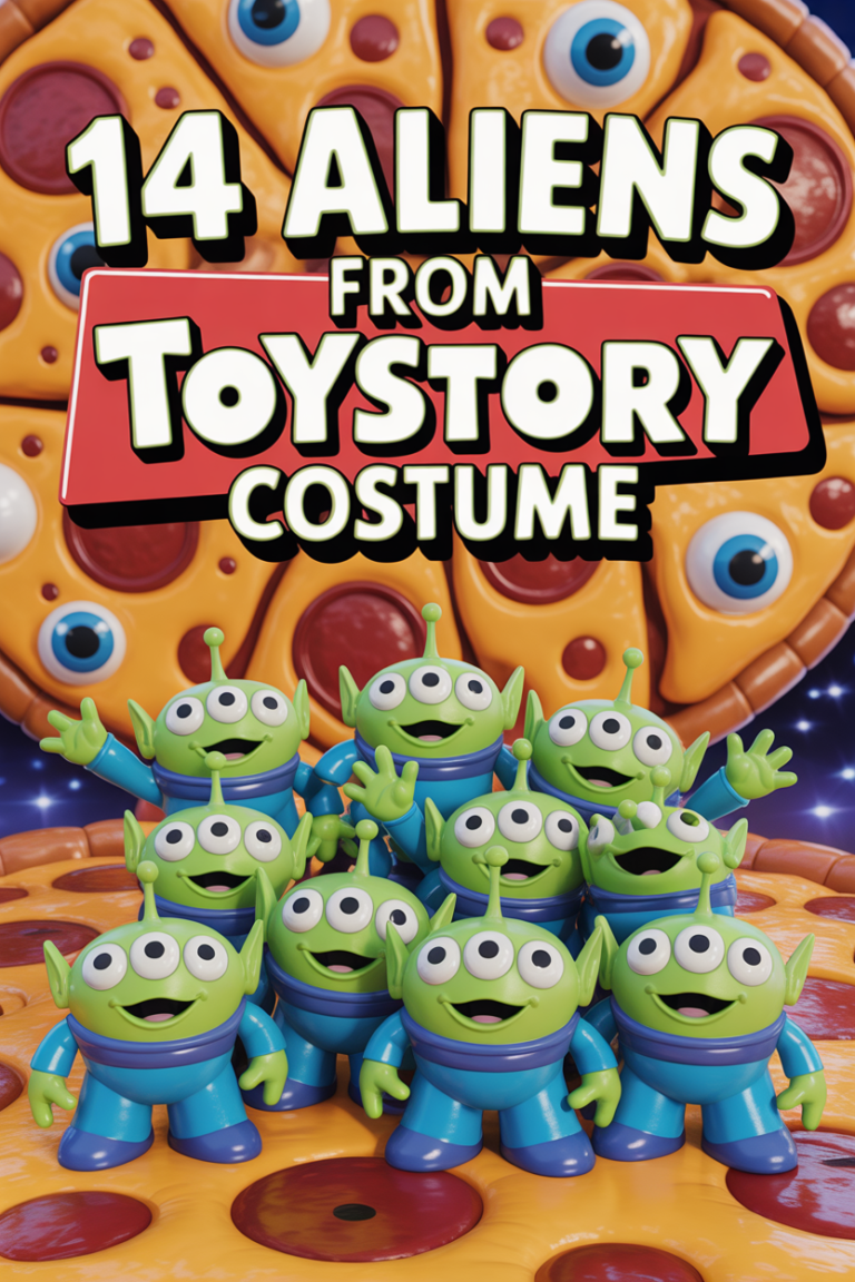 👽 14 Aliens From Toy Story Costume