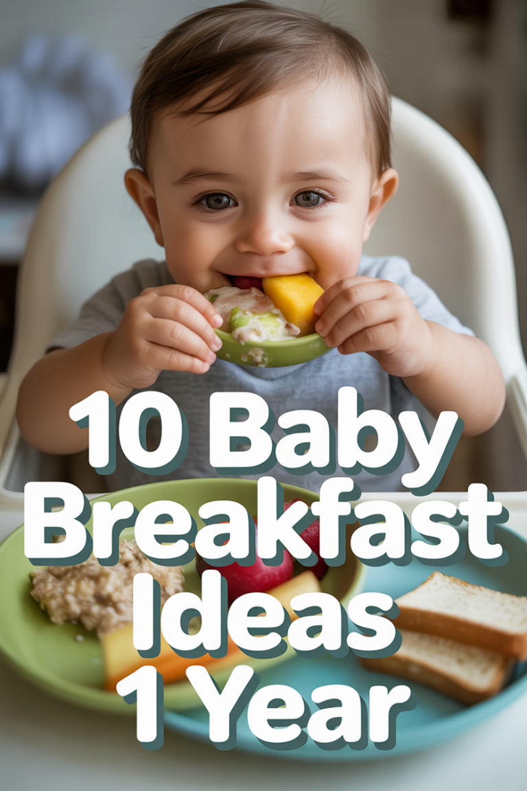 🥄 10 Baby Breakfast Ideas 1 Year