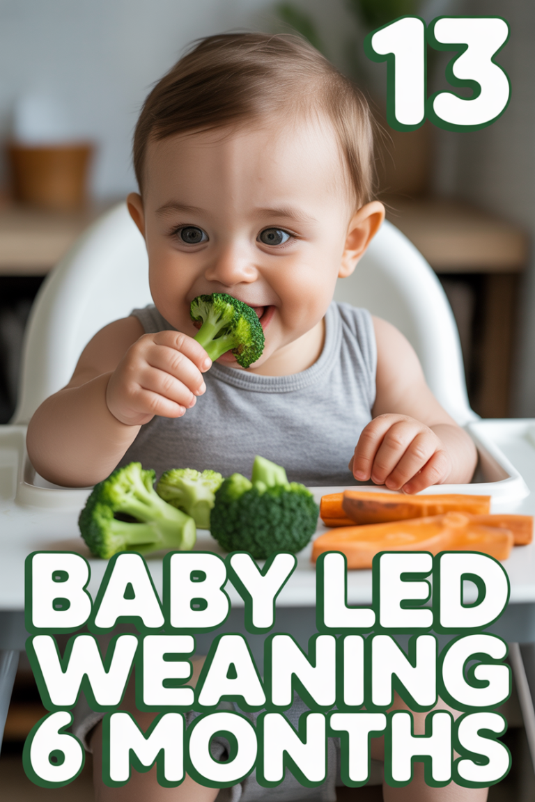 🥦 13 Baby Led Weaning 6 Months
