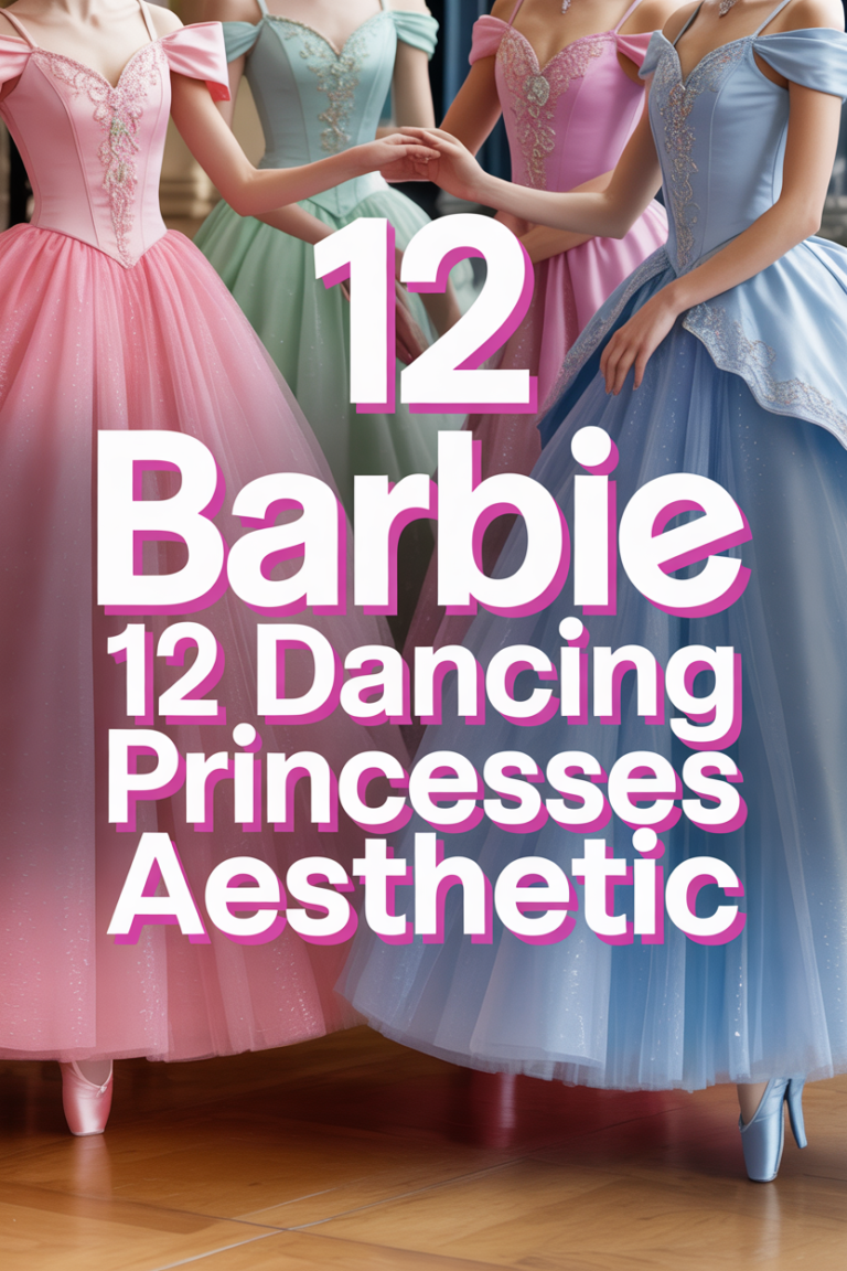 🩰 12 Barbie 12 Dancing Princesses Aesthetic