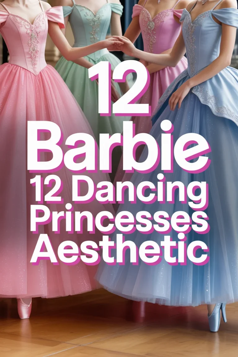 🩰 12 Barbie 12 Dancing Princesses Aesthetic