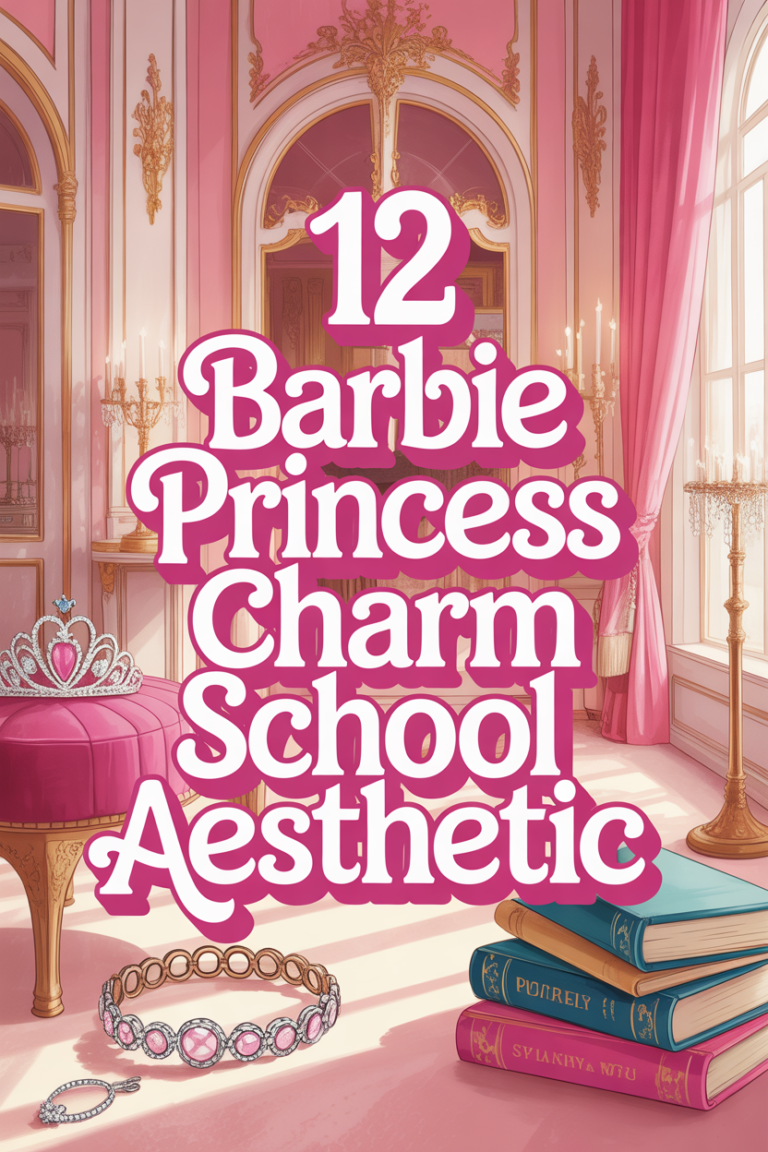 🎀 12 Barbie Princess Charm School Aesthetic