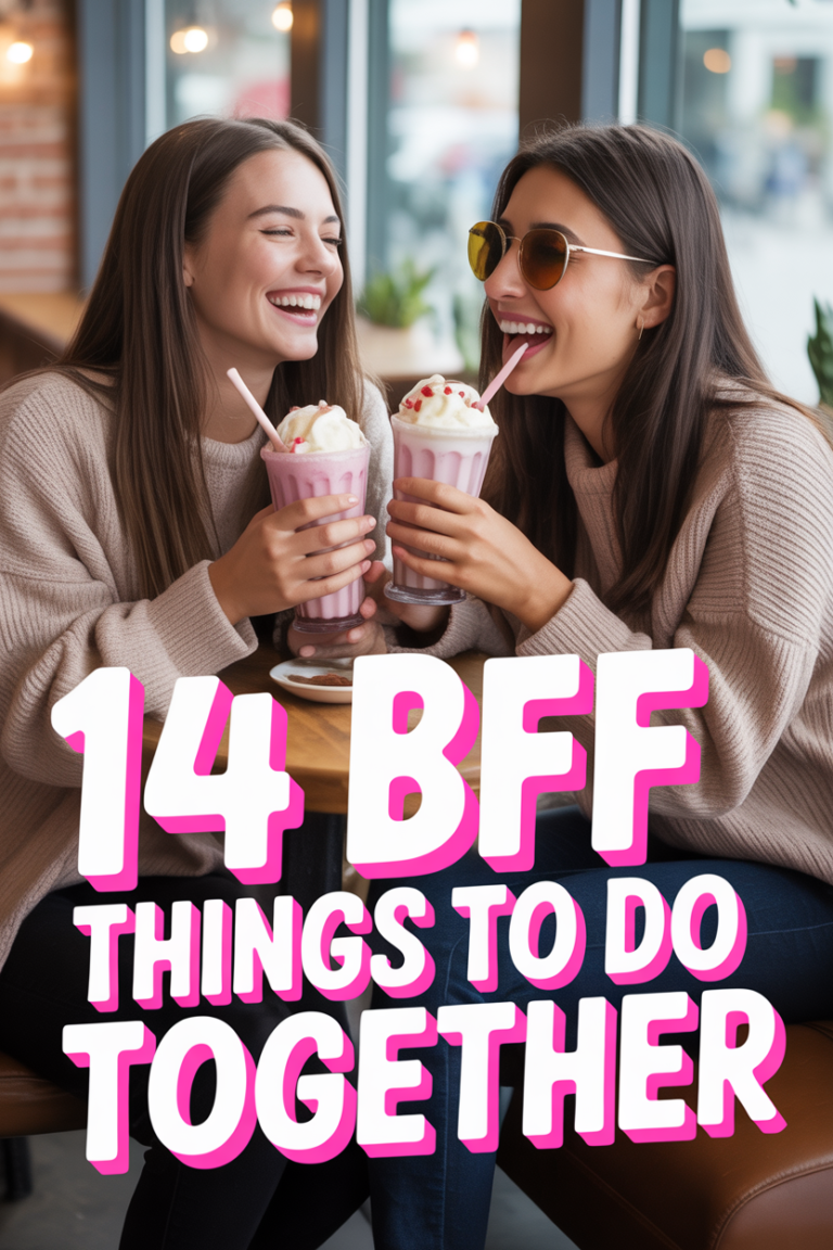 👯‍♀️ 14 BFF Things To Do Together