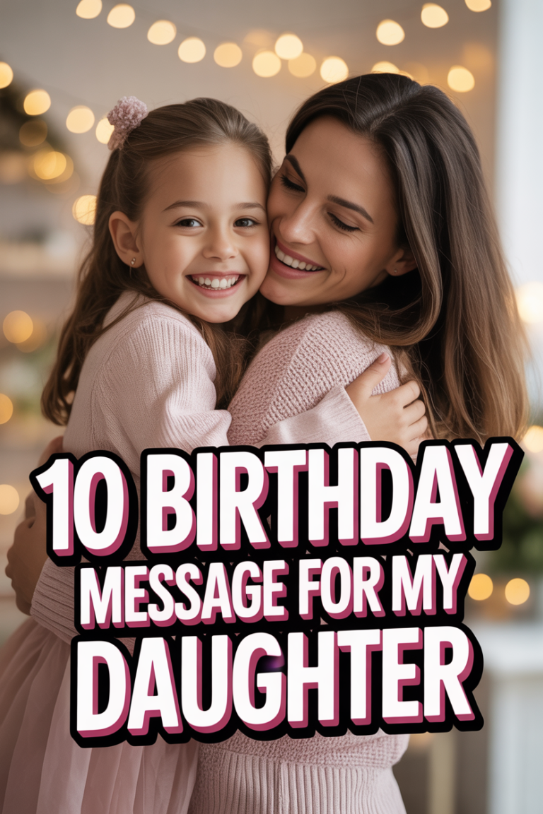 💖 10 Birthday Message For My Daughter