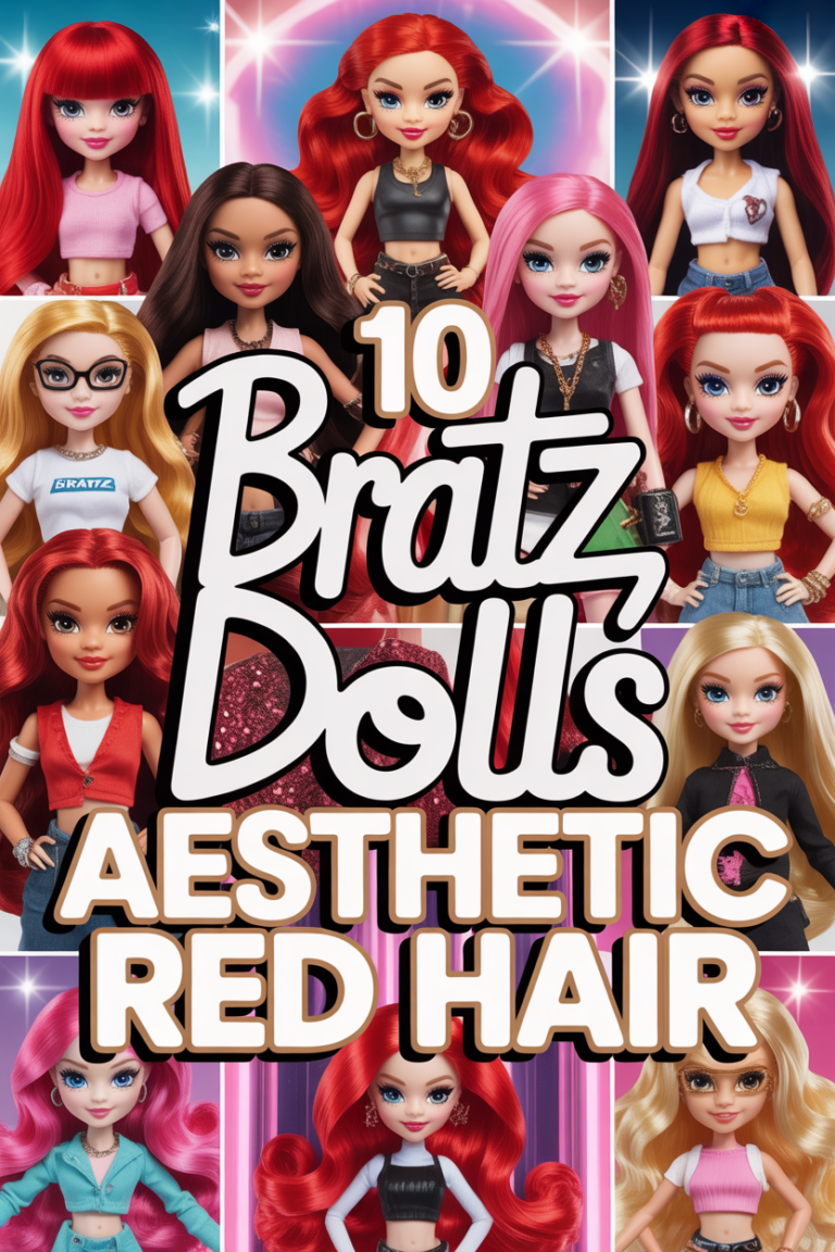🔥 10 Bratz Dolls Aesthetic Red Hair