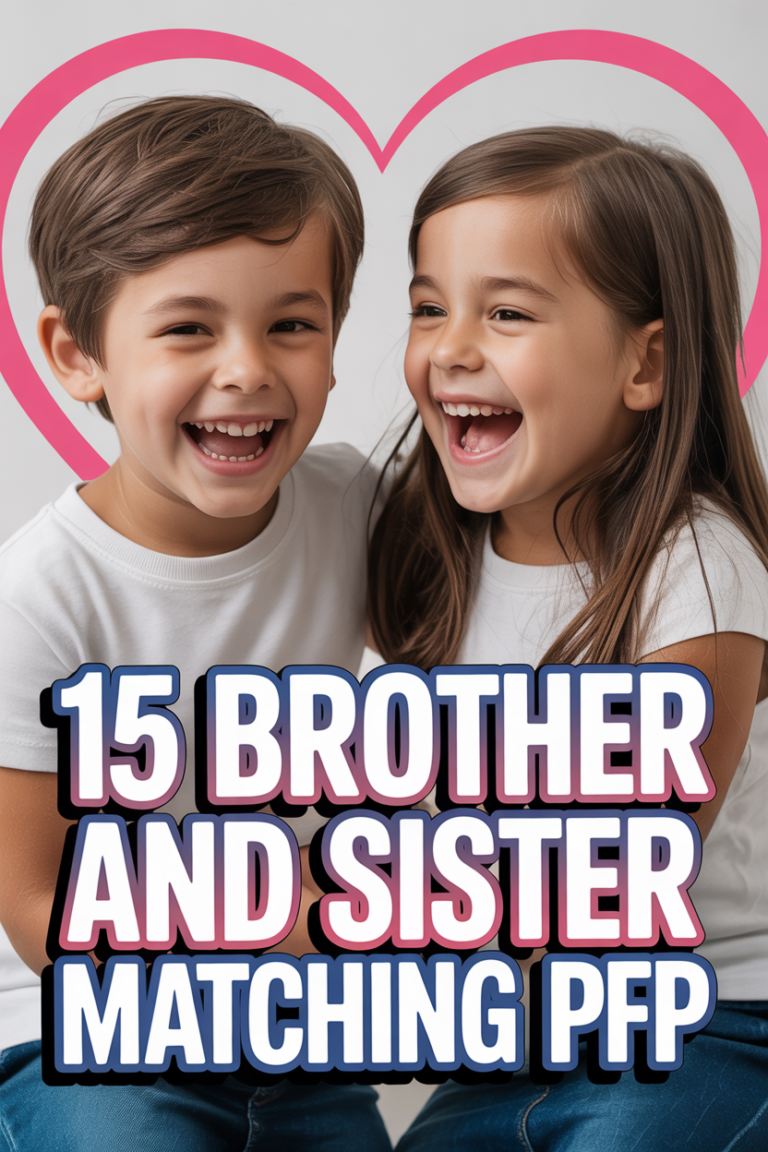 👯‍♀️ 15 Brother And Sister Matching PFP