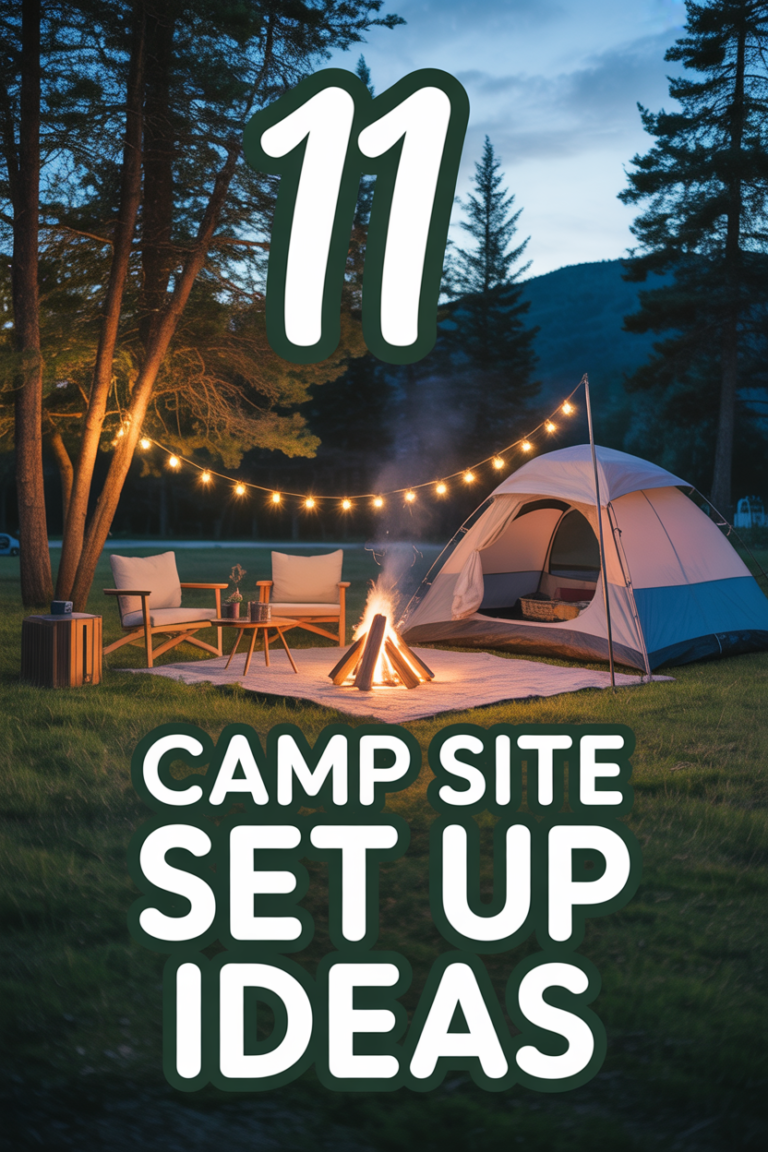 🏕️ 11 Camp Site Set Up Ideas