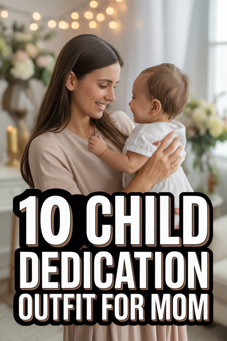 💖 10 Child Dedication Outfit For Mom