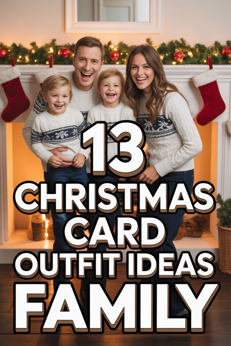 🎄 13 Christmas Card Outfit Ideas Family