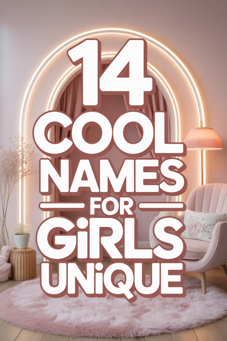 ✨ 14 Cool Names For Girls Unique