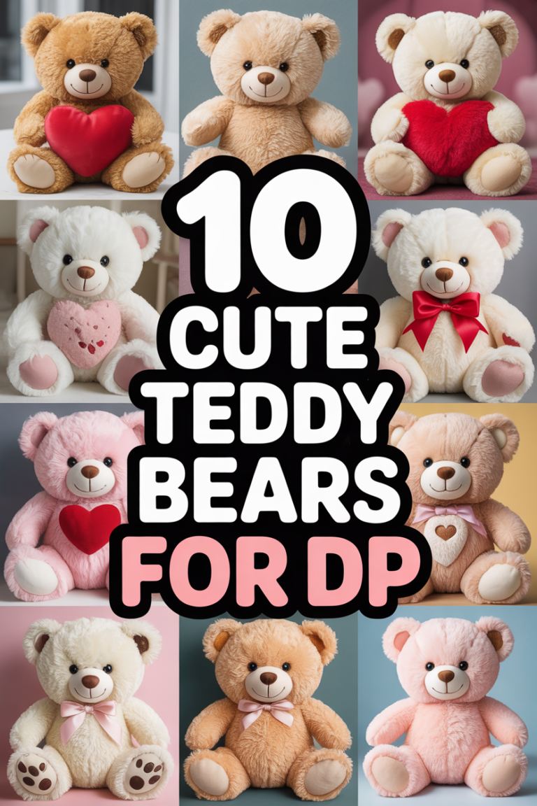 🐻 10 Cute Teddy Bears For Dp