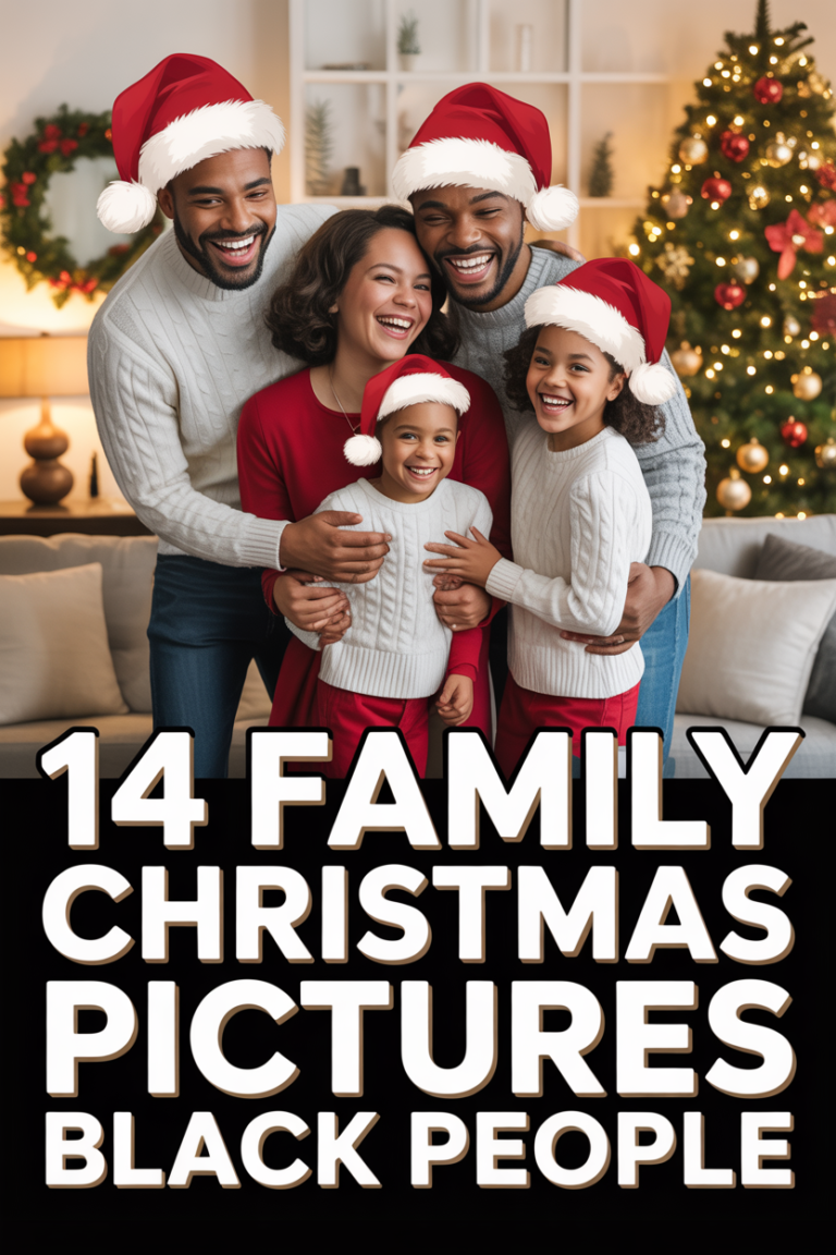 🎄 14 Family Christmas Pictures Black People