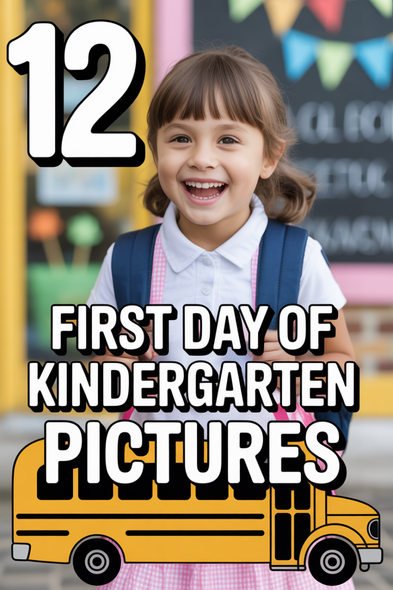🎒 12 First Day Of Kindergarten Pictures