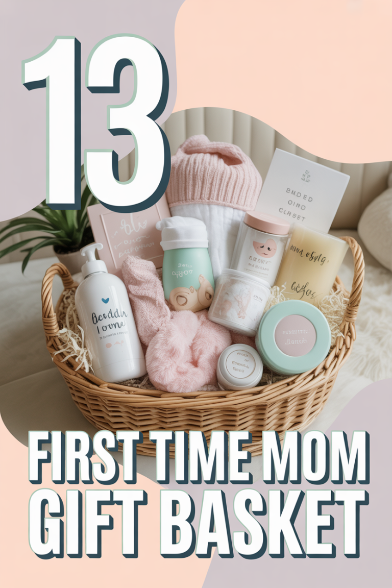 🎁 13 First Time Mom Gift Basket