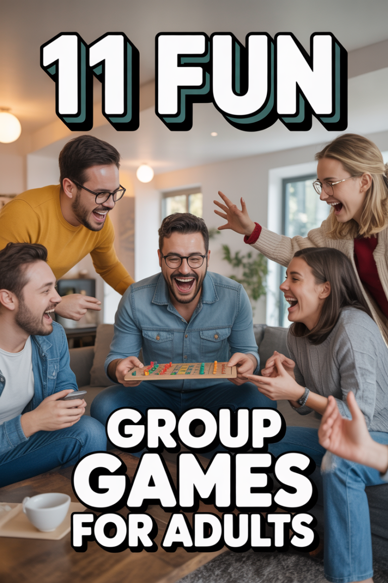🎮 11 Fun Group Games For Adults