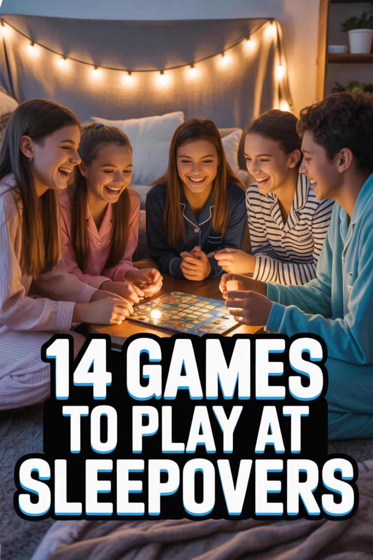 🎮 14 Games To Play At Sleepovers