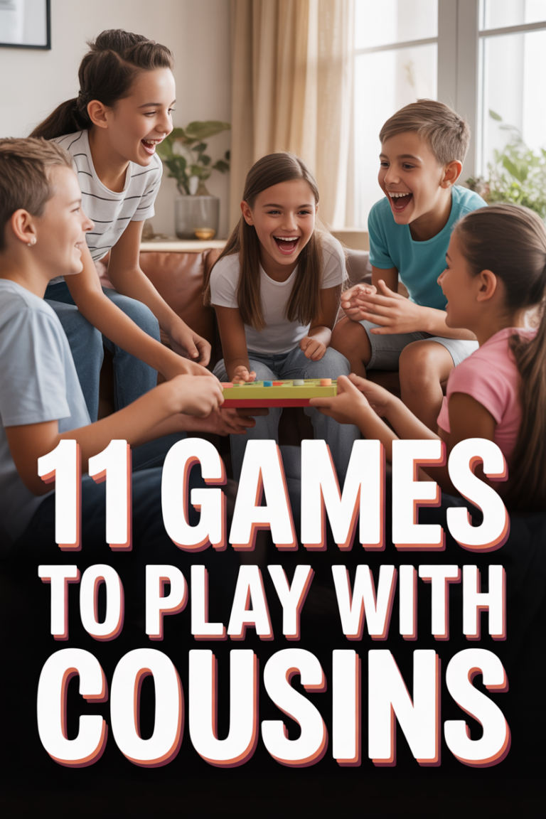 🎲 11 Games To Play With Cousins