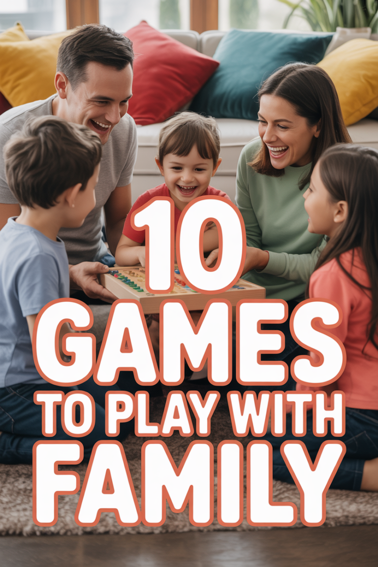 🎲 10 Games To Play With Family