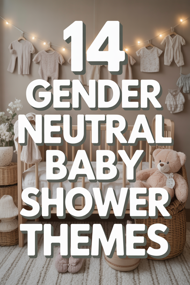 🎉 14 Gender Neutral Baby Shower Themes