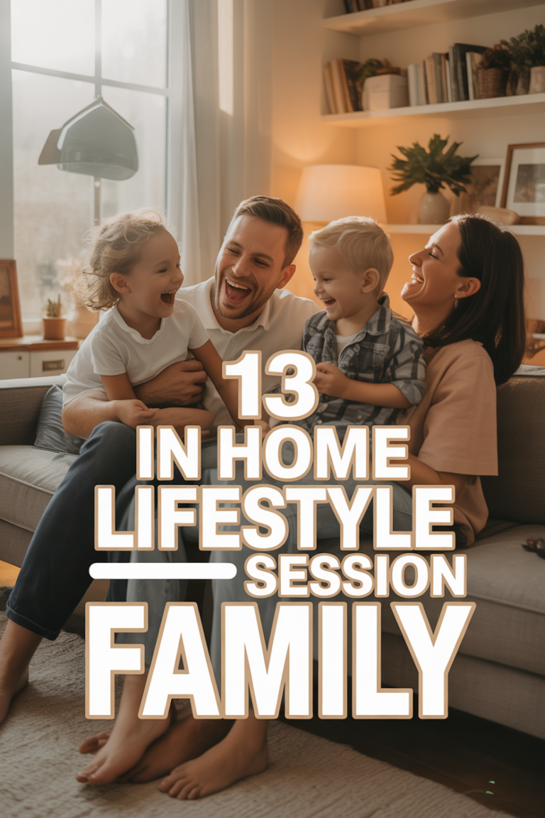 🏡 13 In Home Lifestyle Session Family