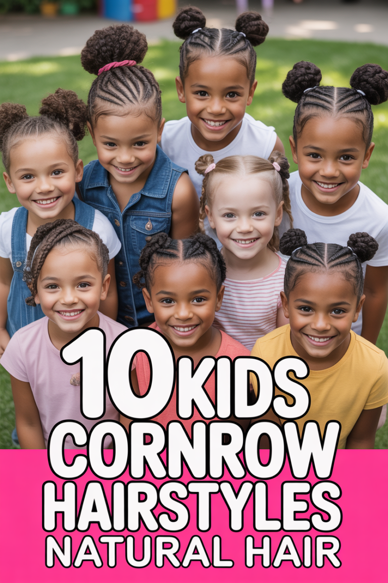 ✨ 10 Kids Cornrow Hairstyles Natural Hair
