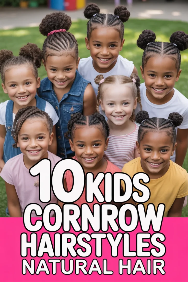 ✨ 10 Kids Cornrow Hairstyles Natural Hair