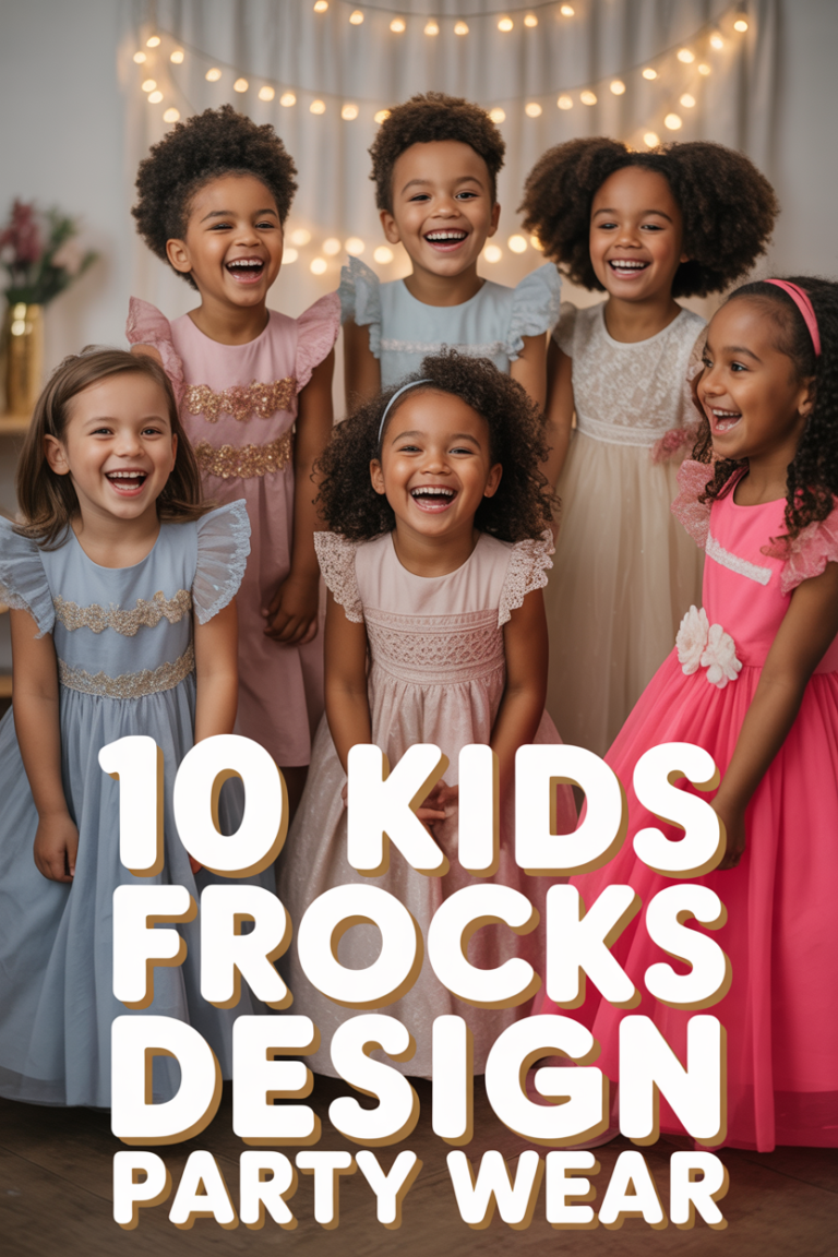 ✨ 10 Kids Frocks Design Party Wear
