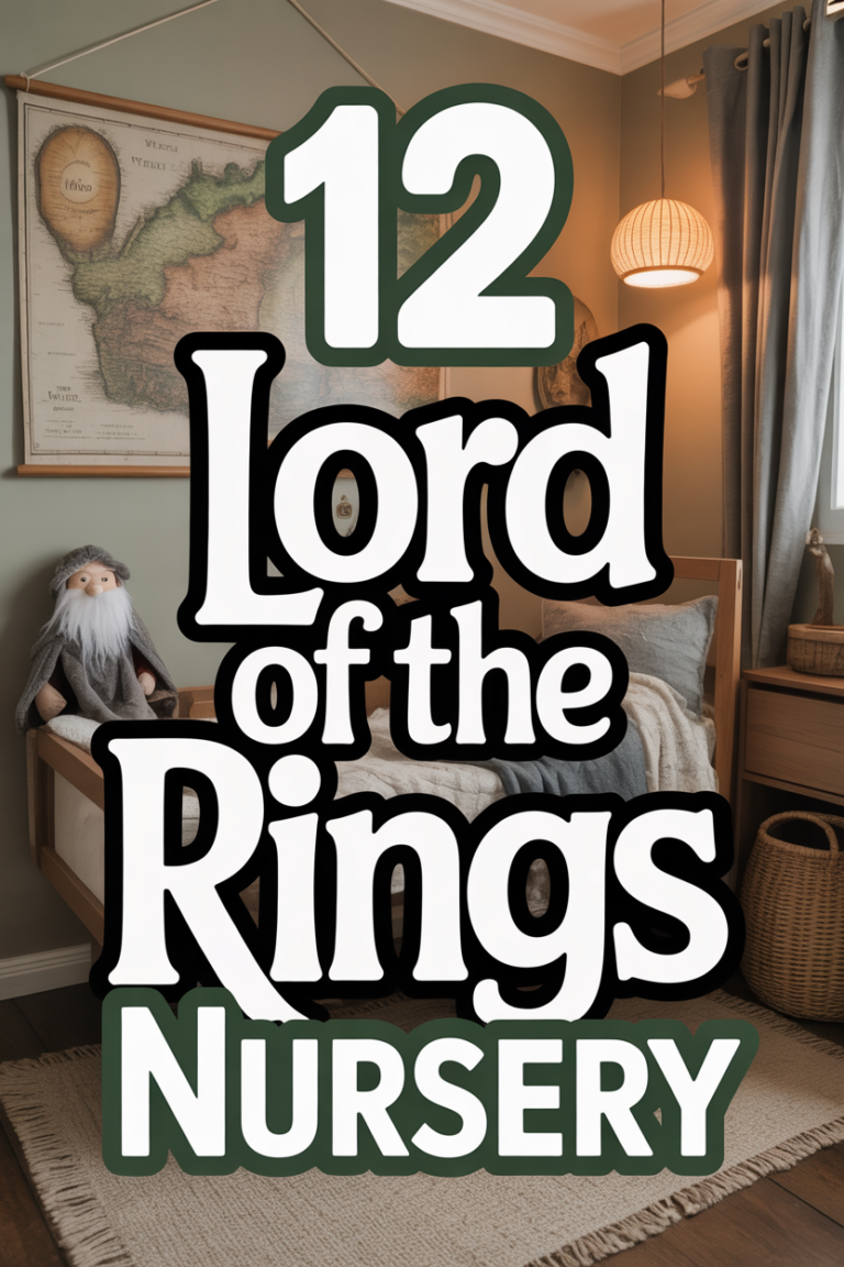 🏡 12 Lord Of The Rings Nursery