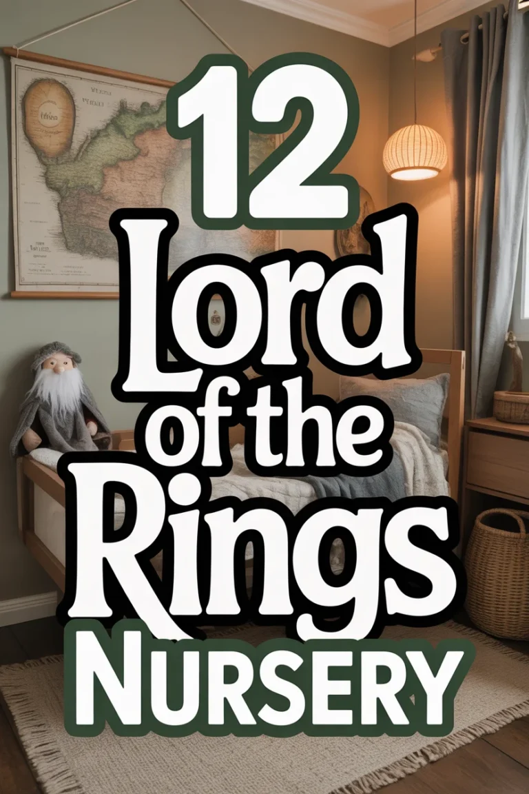 🏡 12 Lord Of The Rings Nursery