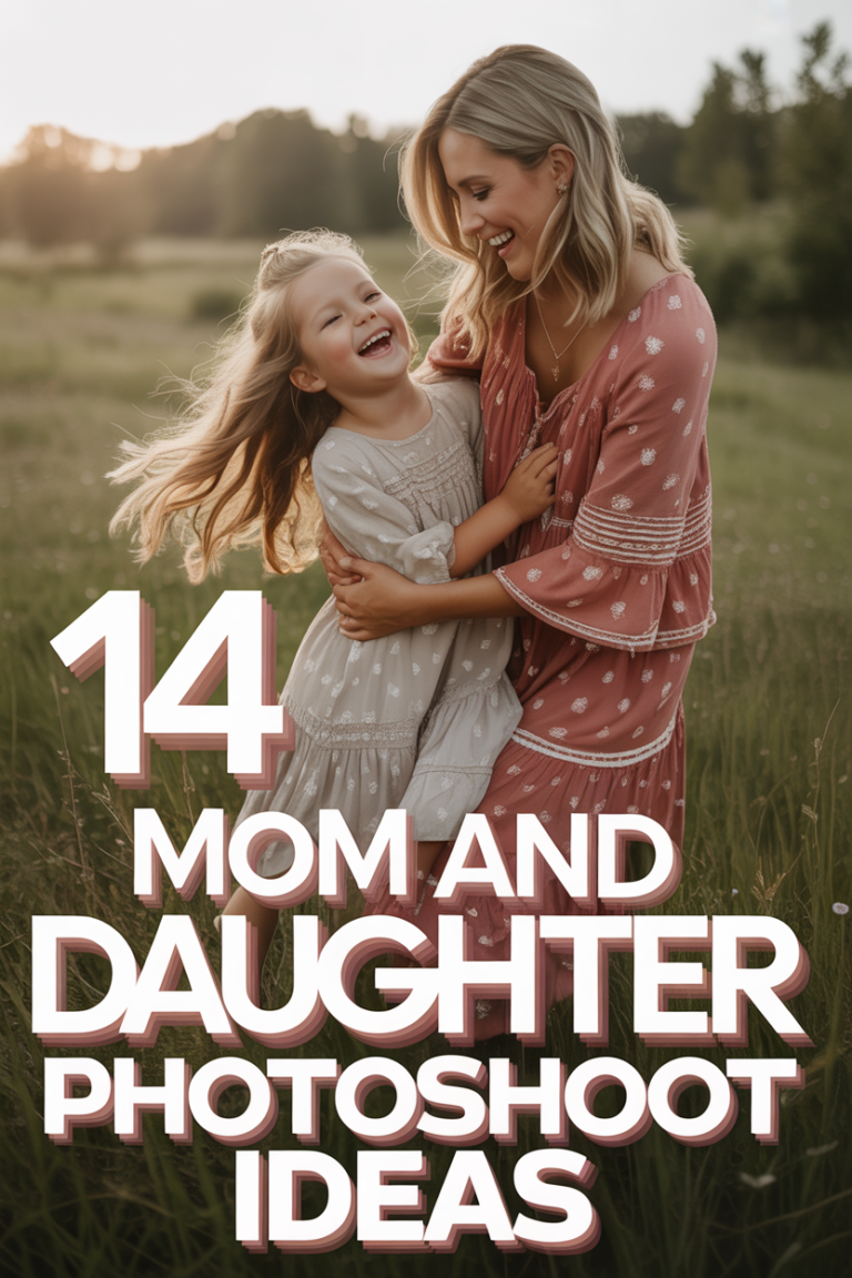📸 14 Mom And Daughter Photoshoot Ideas